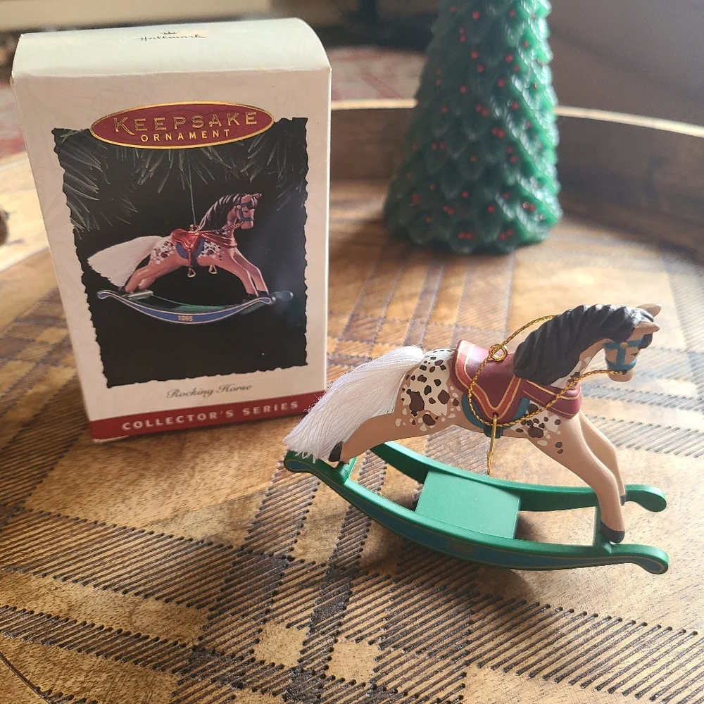 Hallmark Keepsake Rocking Horses 1993,1994,1995 & 1996